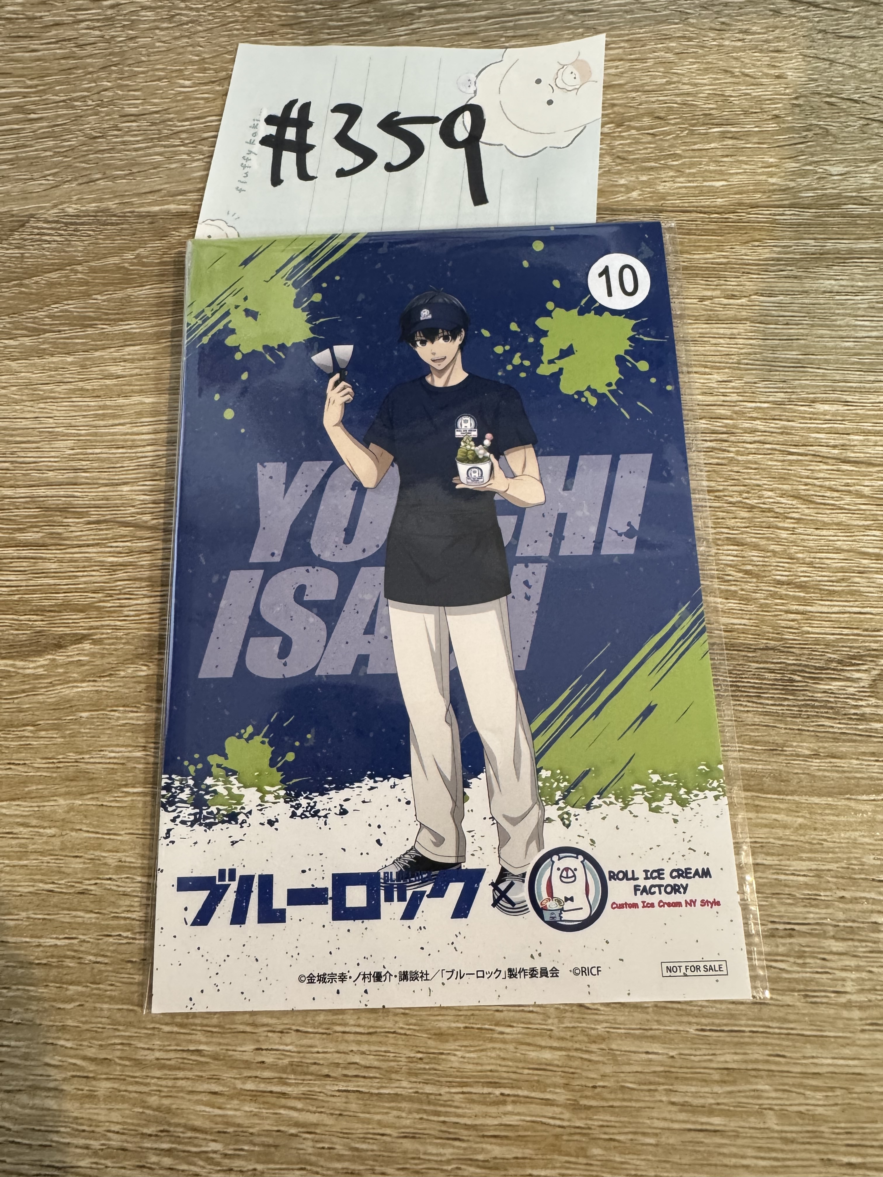 BlueLock  潔 明信片 #359