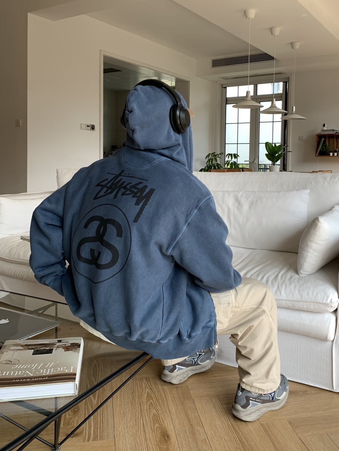 <老闆偷偷降價>Stüssy STUSSY STOCK LINK ZIP HOODIE PIGMENT DYED 雙S LOGO 水洗 拉鍊 連帽 外套 5色