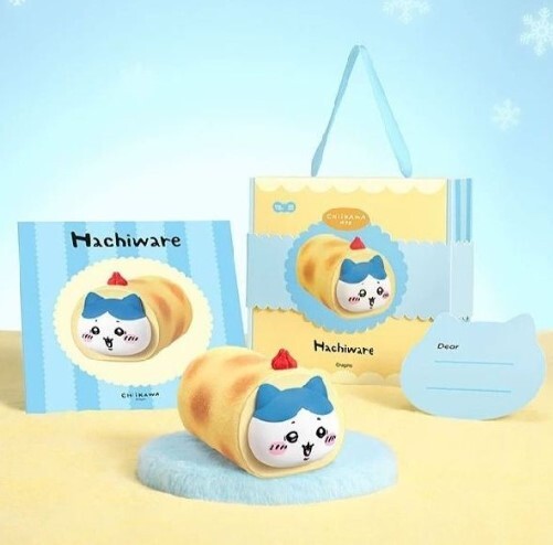 MarTUBE x Chiikawa 蛋糕卷造型暖手寶 (MG25-50)