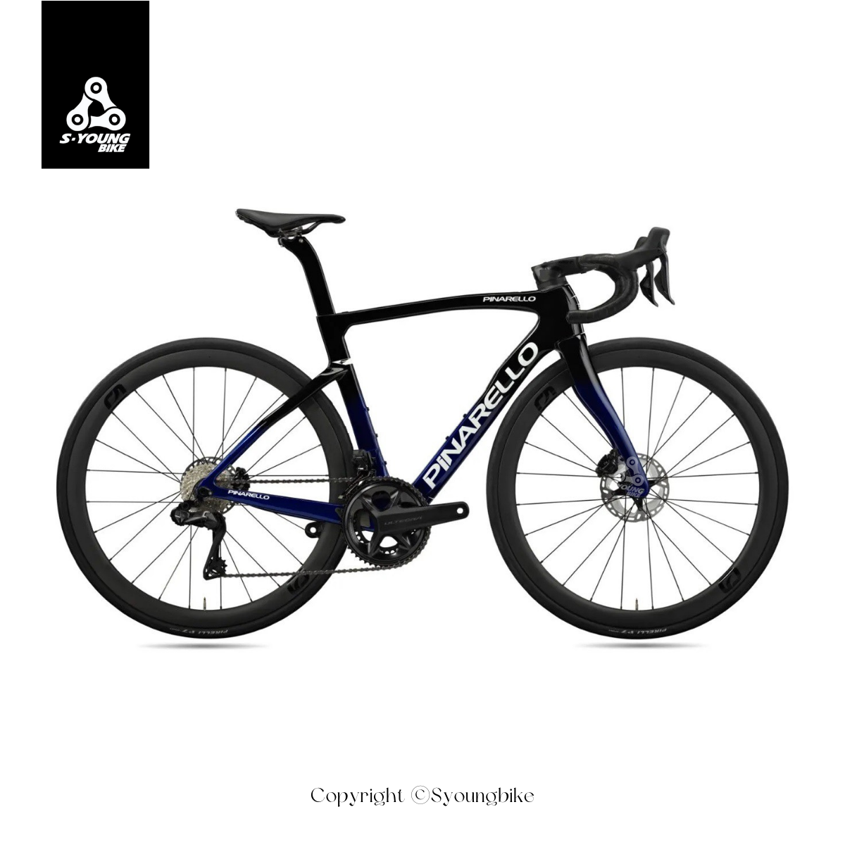 絕版出清【PINARELLO】F9 車架組 / E310 黑藍