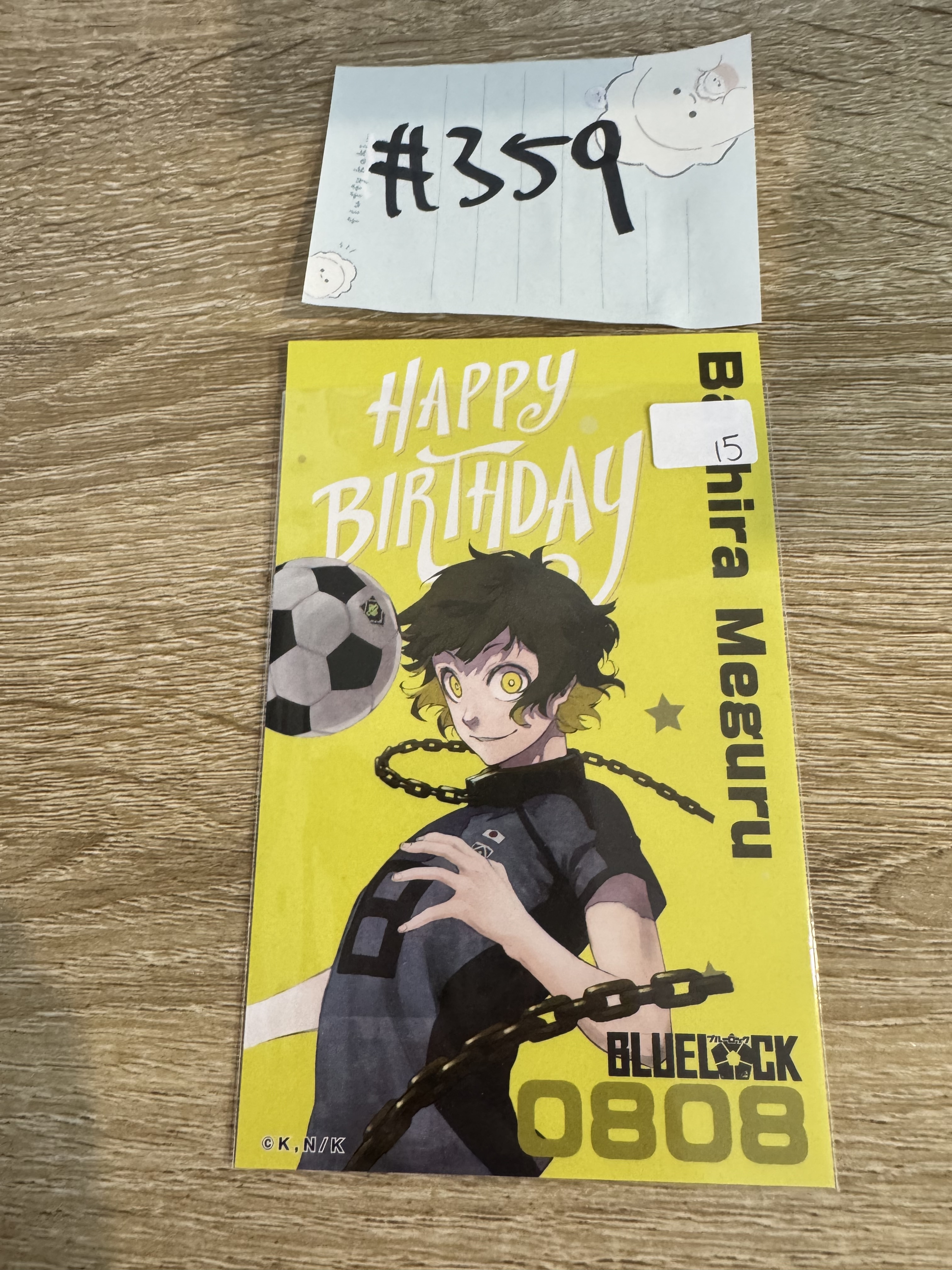 BlueLock  蜂樂 紙品 #359