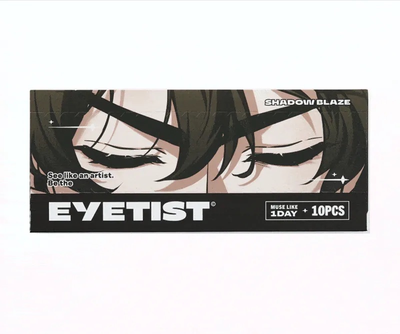 [日拋] EYETIST Muse Like 1 Day Shadow Blaze 影焰｜日拋彩妝隱形眼鏡｜每盒10片