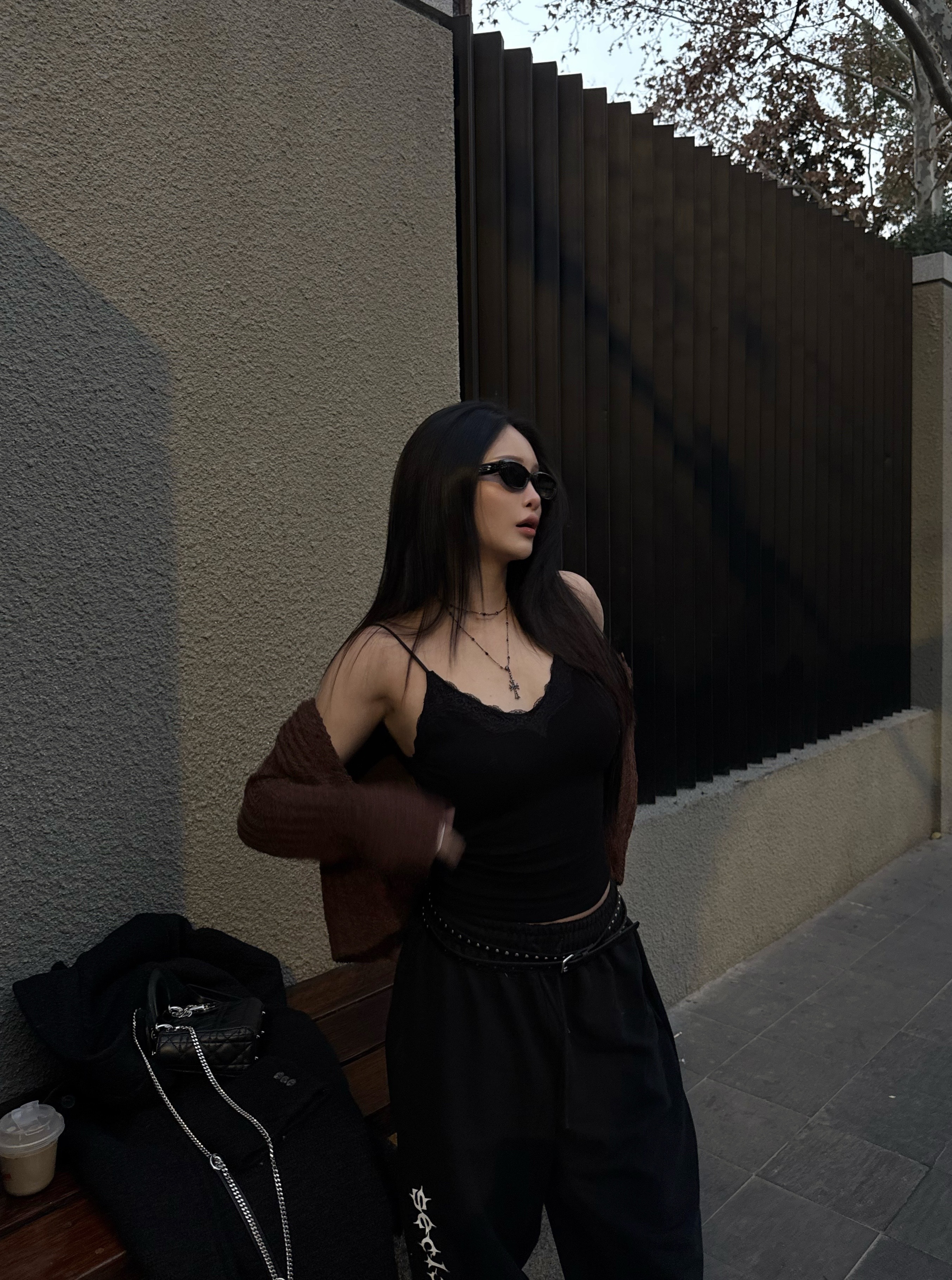 Smoked Mist 十字雙層接骨鏈