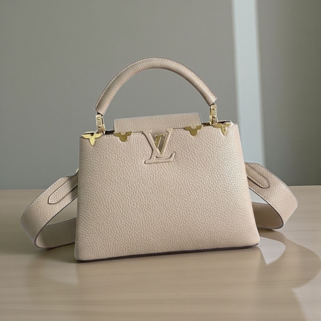 LV Capucines 貝殼花冠手袋