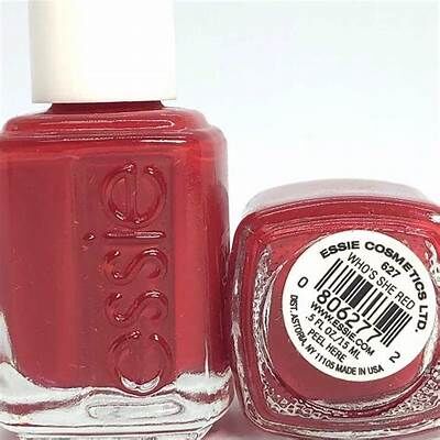 Essie 指甲油 - who’s she red 627