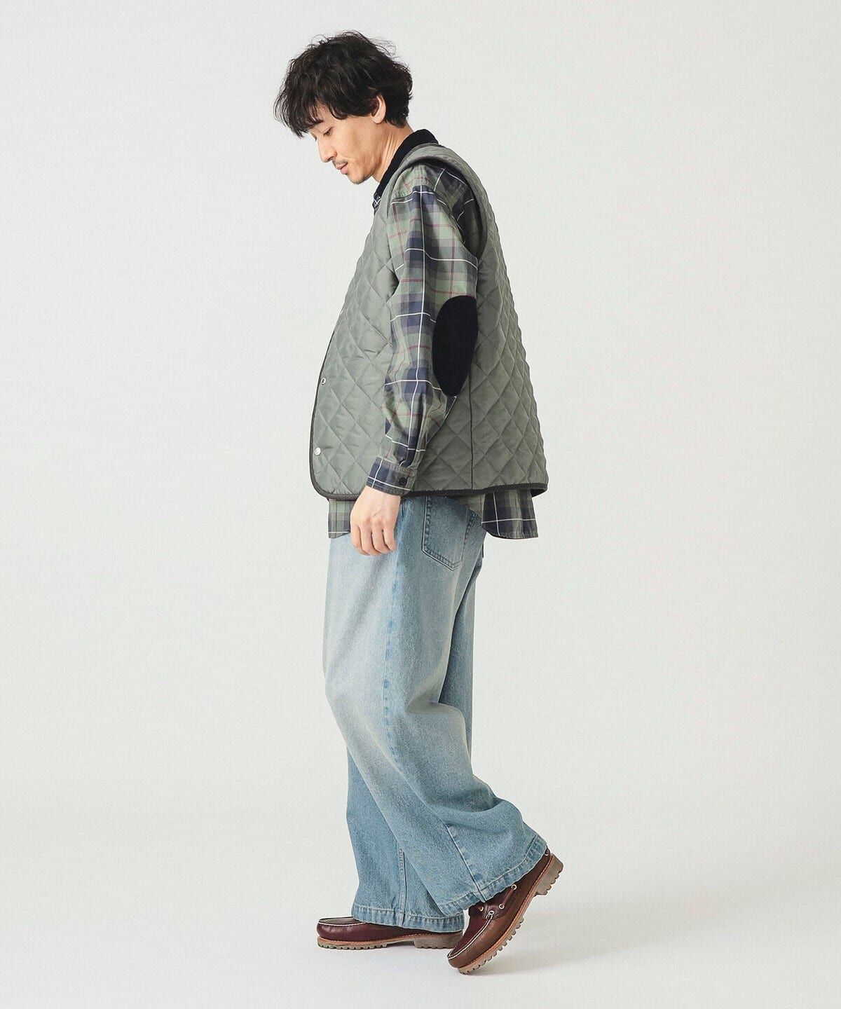 『日本連線中』2025AW BEAMS Wide Straight Balloon Denim Pants 牛仔 長褲 11-21-1610-791