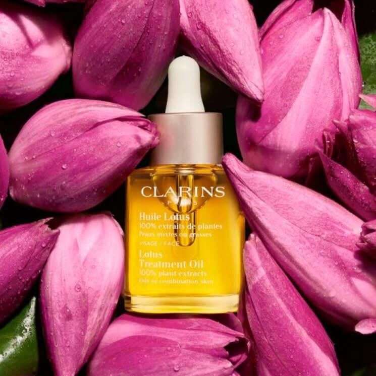 Clarins 蓮花面部護理油