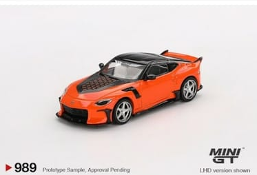 MINI GT  #989 Nissan Z VeilSide FFZ400 Orange RHD