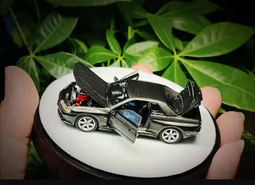 PGM NISSAN SKYLINE GT-R R32 METALLIC GREY