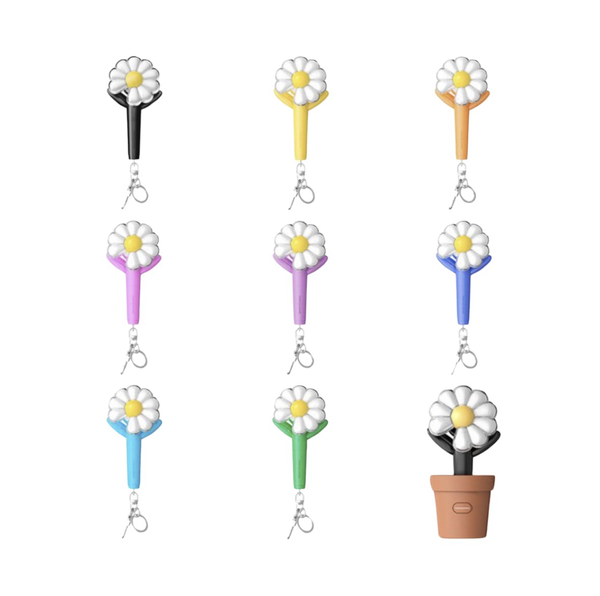 [G-DRAGON Ubermensch] 官方迷你鑰匙圈小盆栽