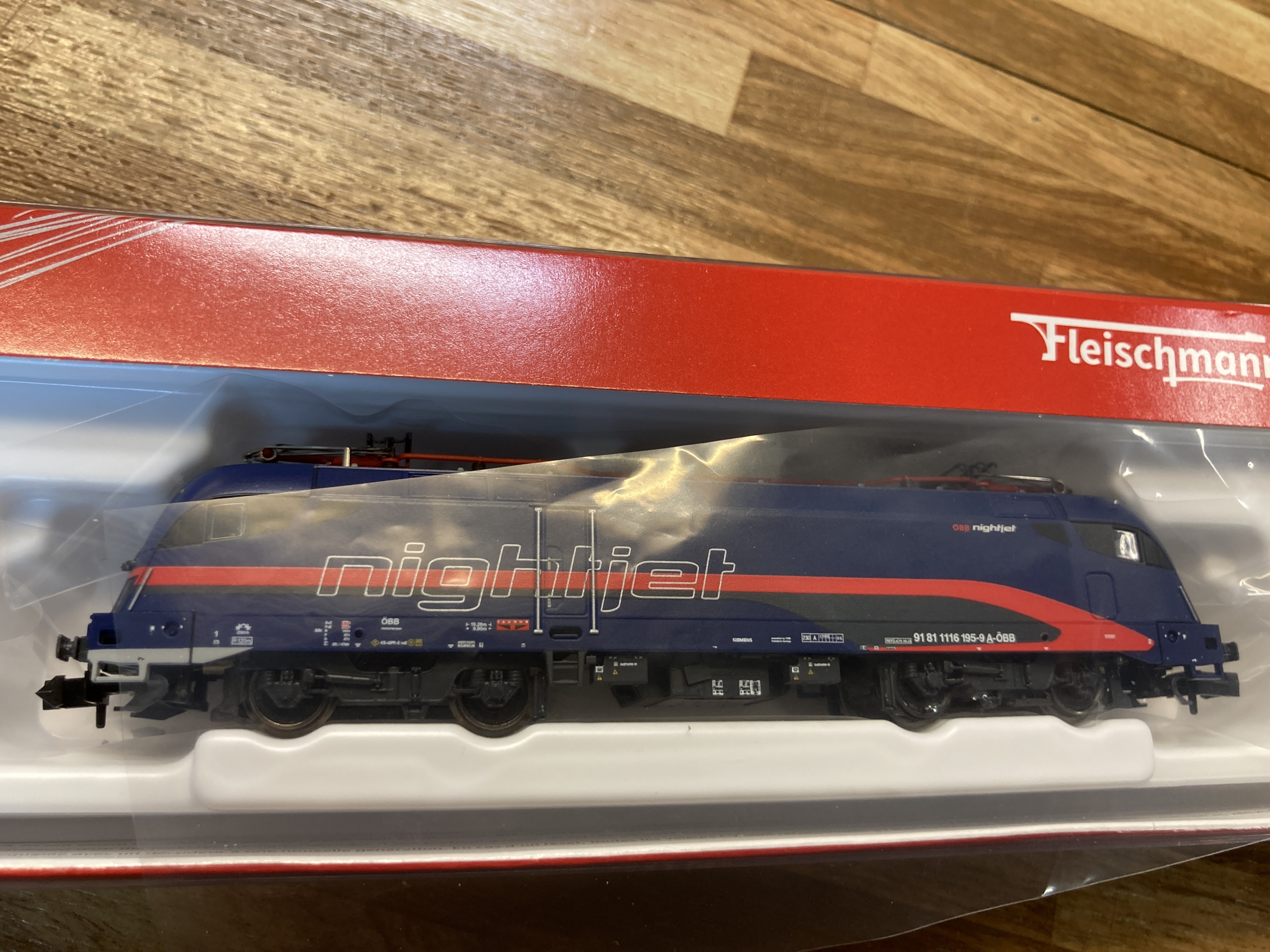 Fleischmann 7570039 Electric locomotive 1116 195-9 "Nightjet", ÖBB