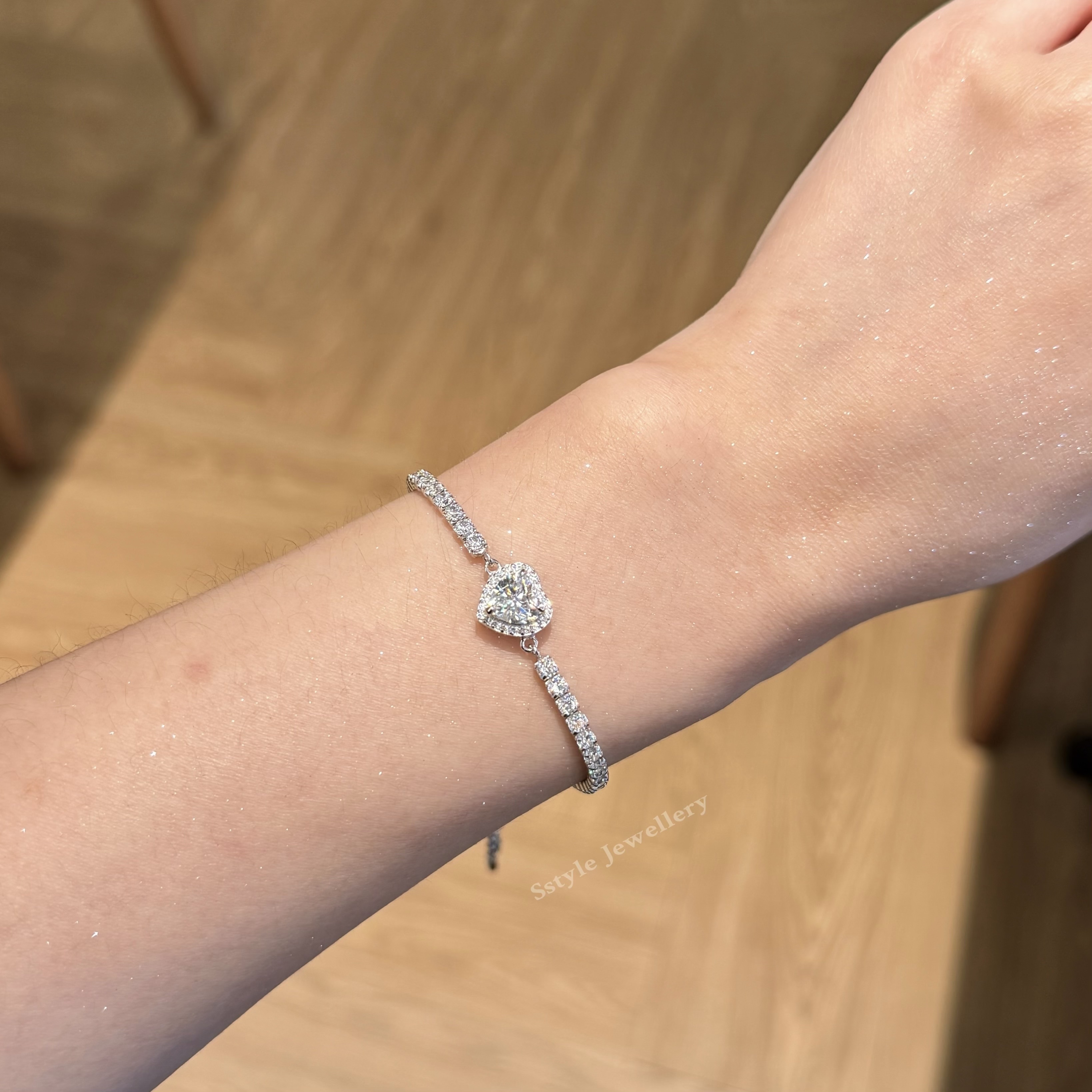 Liora moissanite bracelet