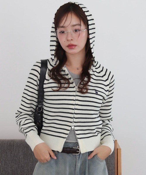 日本🇯🇵連線 U.S. POLO ASSN. 拉鍊針織連帽衫 刺繡 連帽衫 連帽外套 拉鍊外套 長袖 針織 6色(任買兩件711免運)/預購