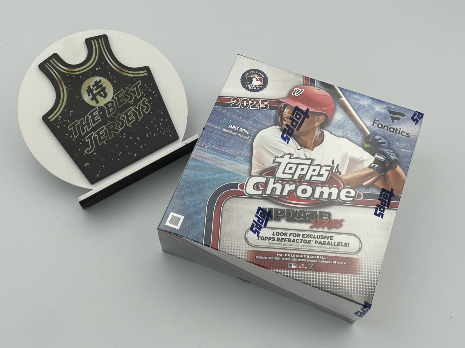 MLB球員卡 2025-26 Topps Chrome Updates Baseball - Mega Box 完整盒出售 封膜未拆 Fanatics 官網獨家 全新