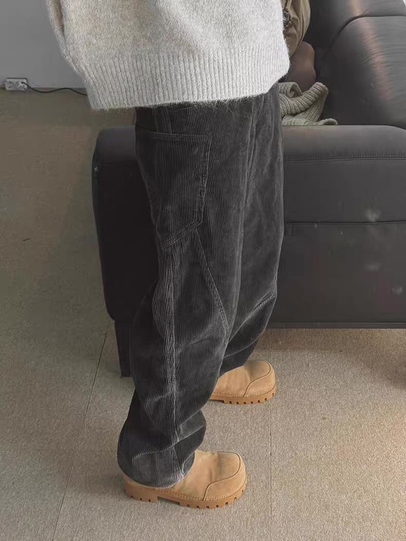 淨色鬆身褲 tap-096P