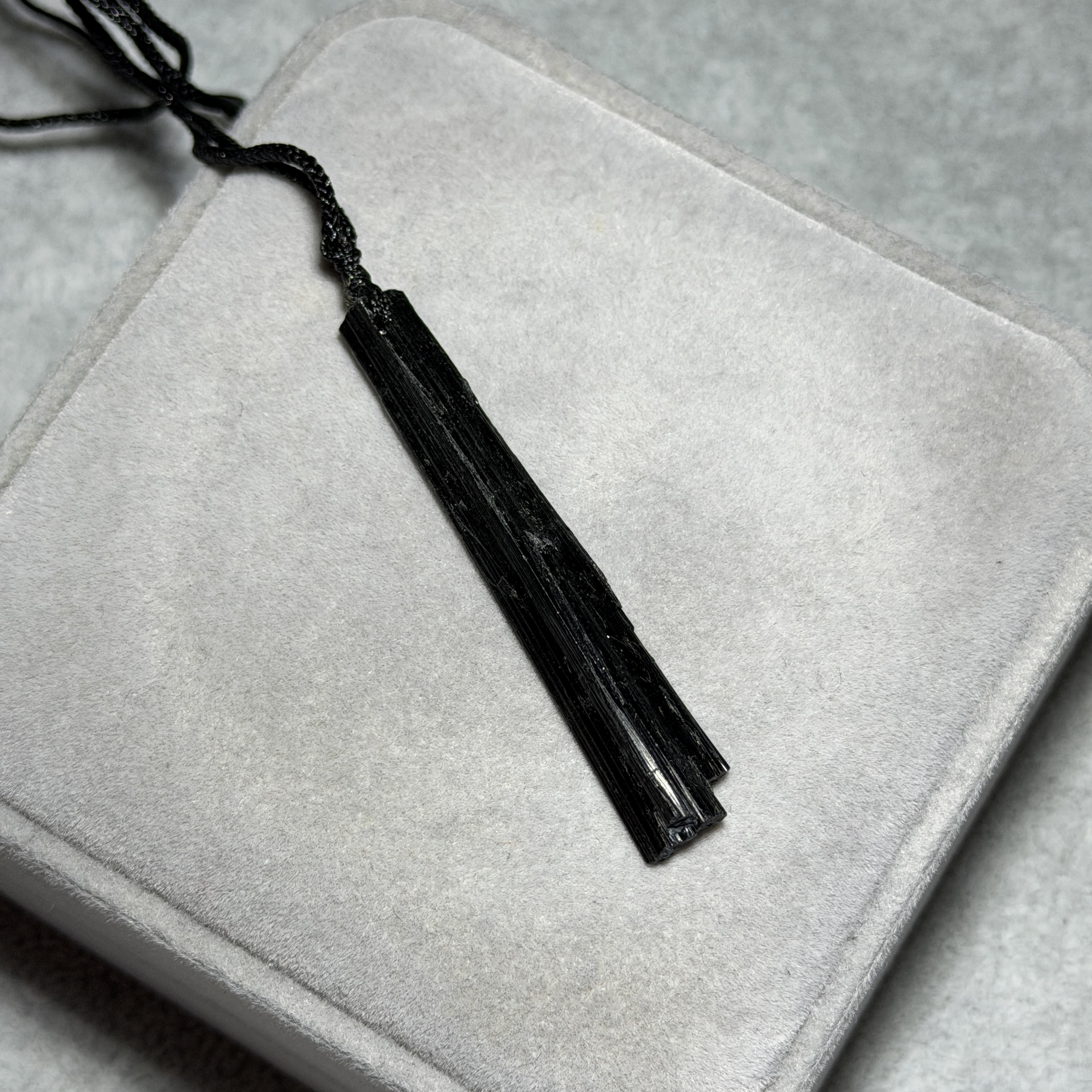 黑碧璽礦標吊墜 TRR1813