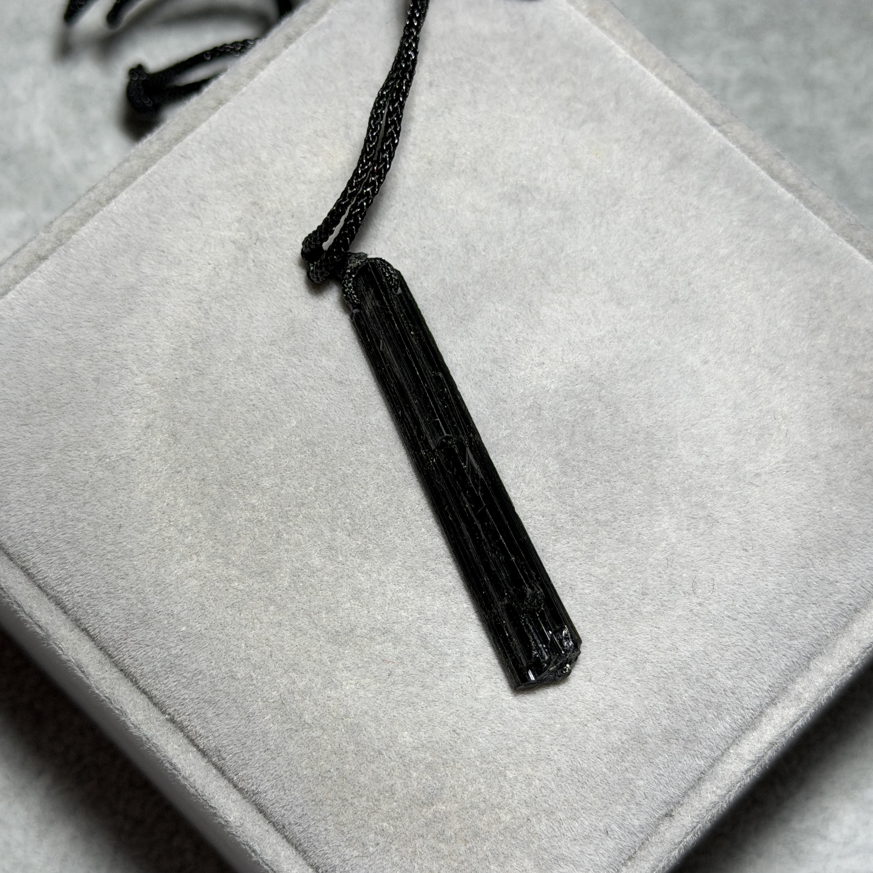 黑碧璽礦標吊墜 TRR1811