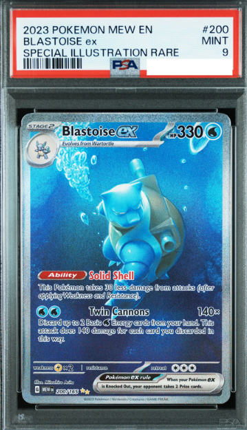 POKEMON ENGLISH MEW EN 200/165 PSA9