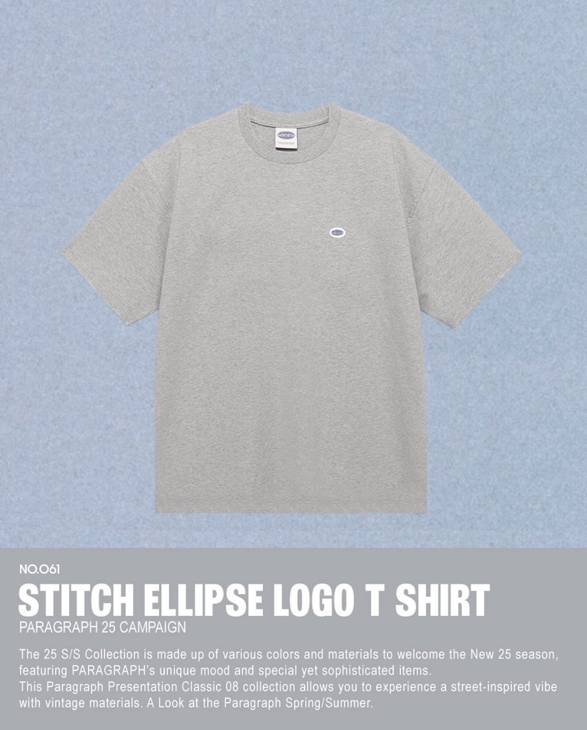 [Paragraph] 橢圓描邊地球短T