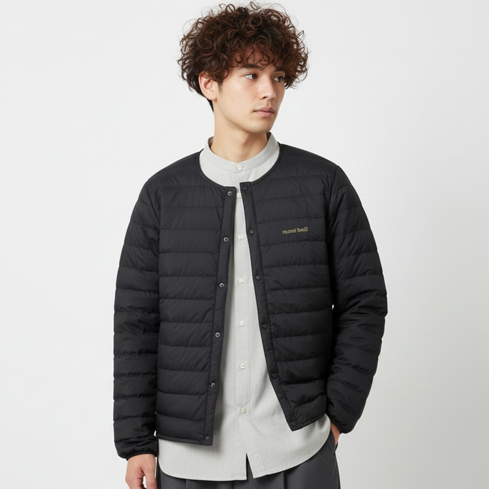 日本 Montbell Superior Down Round Neck Jacket 800FP EX 超輕量羽絨中層外套｜（Men）