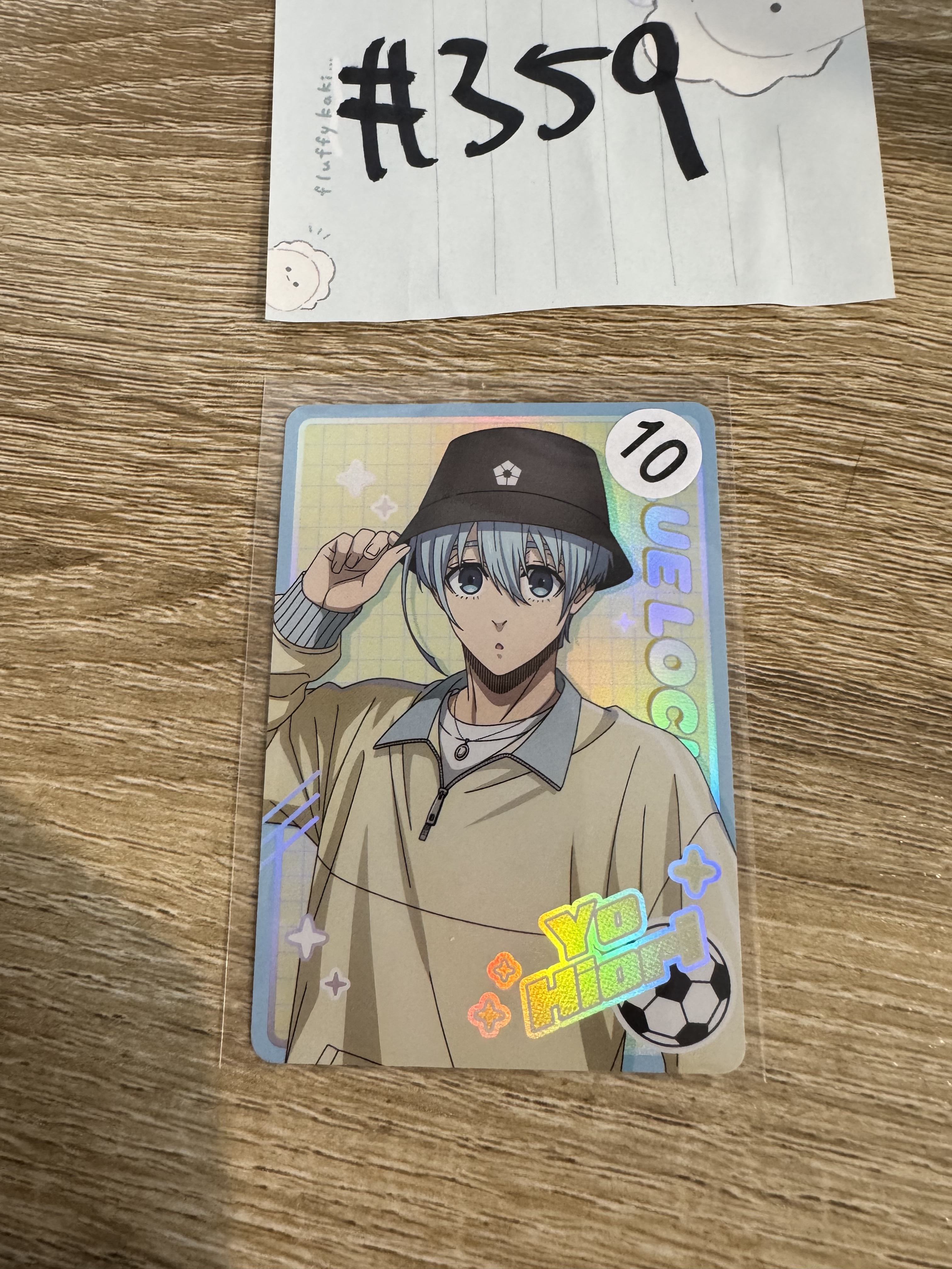 BlueLock 冰織羊  小卡#359