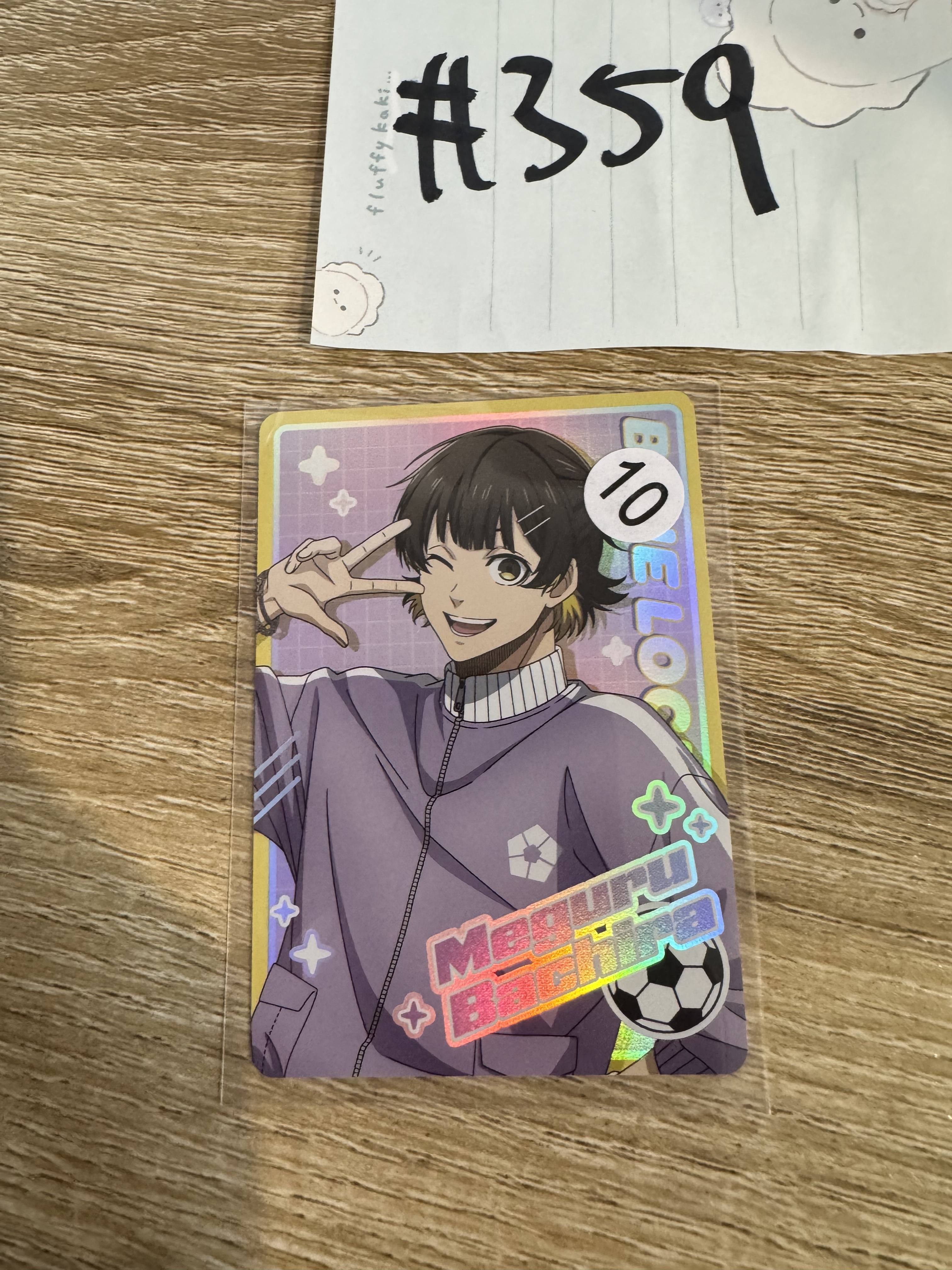 BlueLock 蜂樂 小卡#359