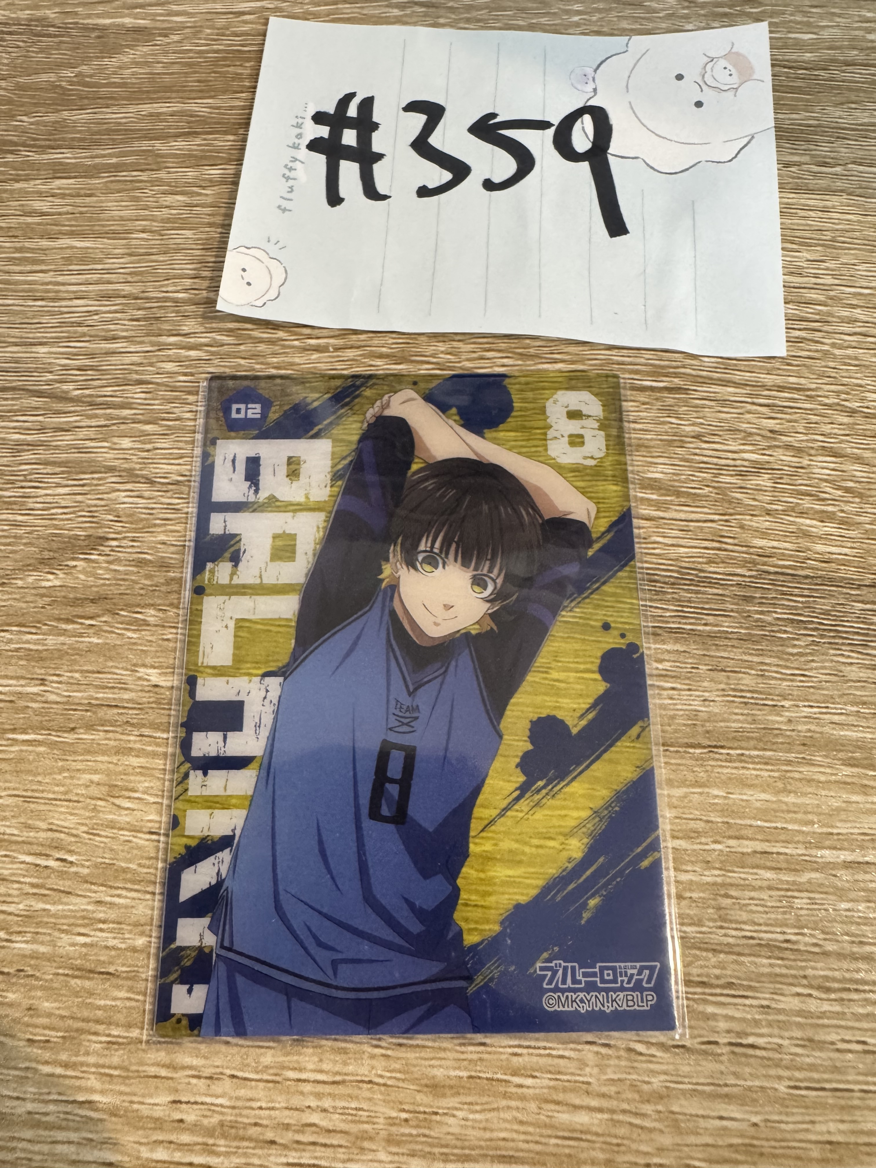 BlueLock 蜂樂 小卡#359