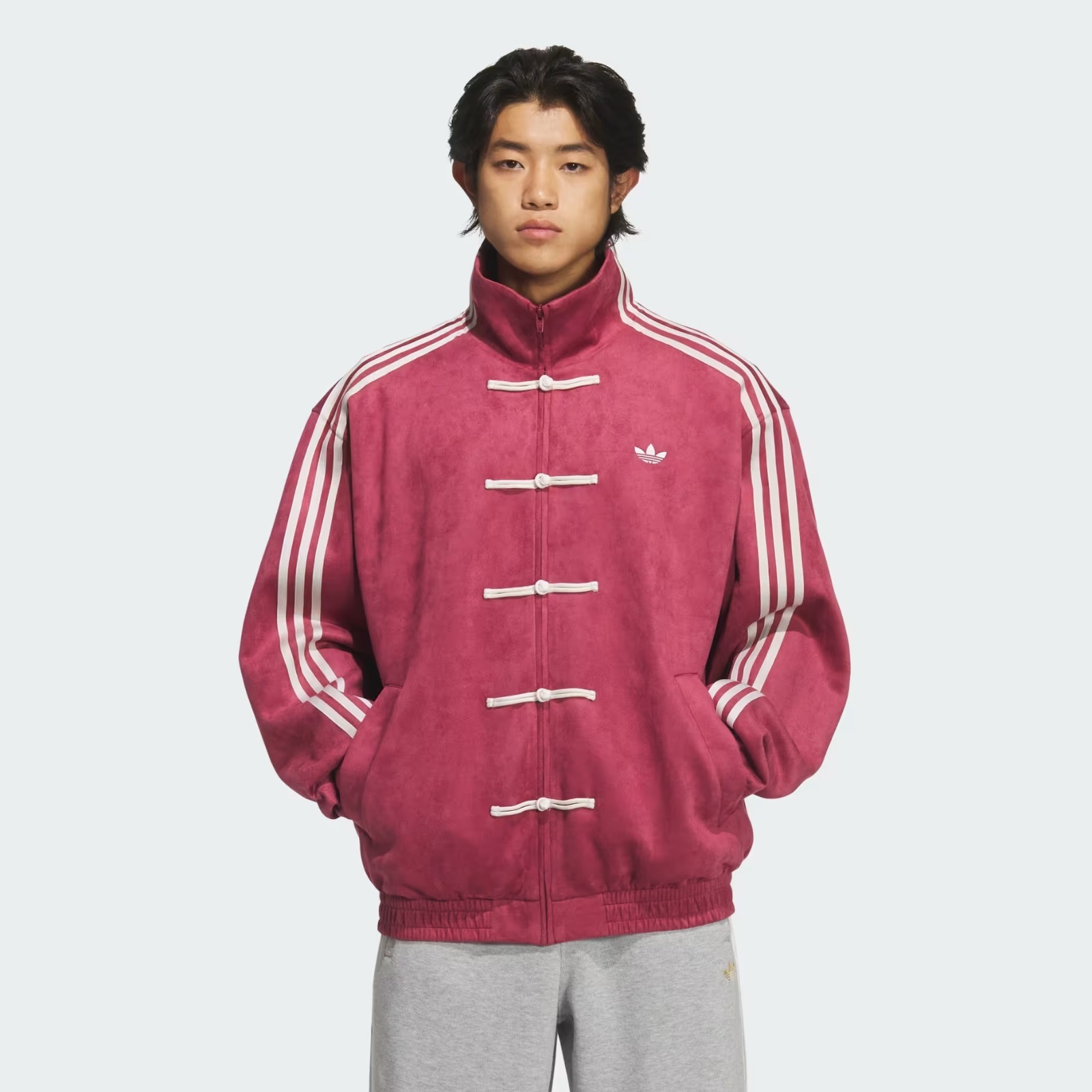 現貨| Adidas Originals CTT FW25 3.1 Soft CNY Collegiate Burgundy KR0294 新中式外套