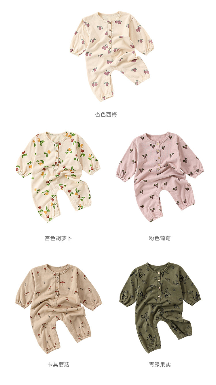 滿版印花連身衣(66-90)