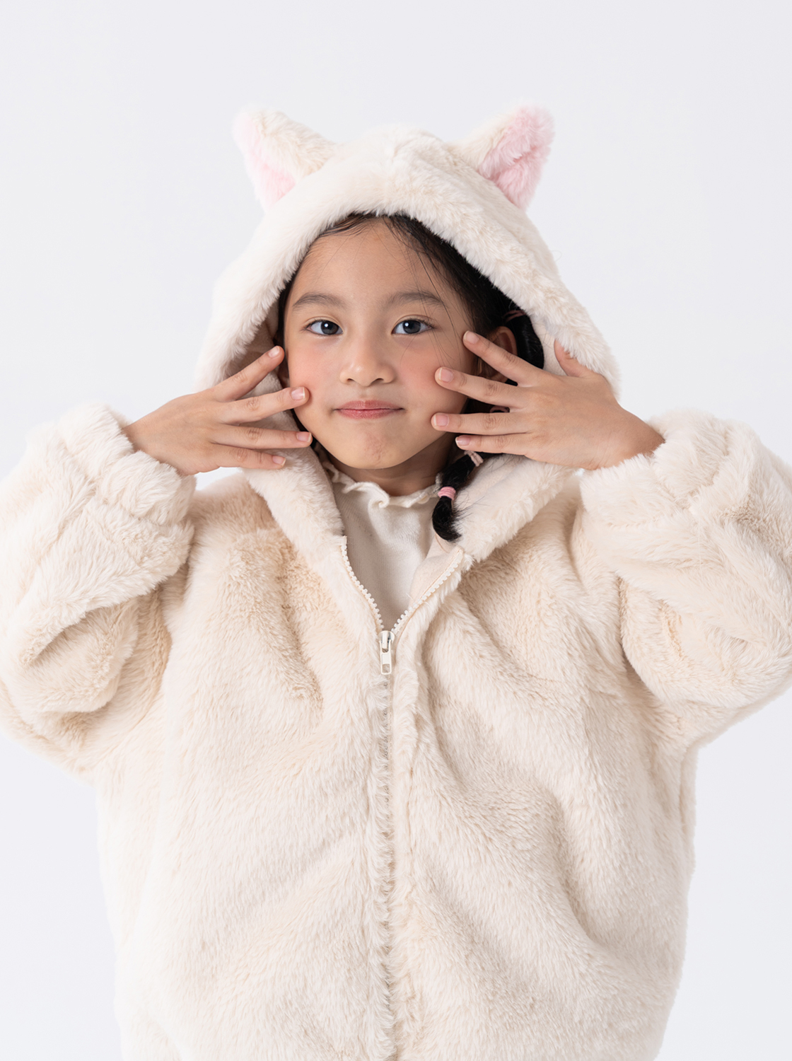 萌寵毛絨絨外套【童裝】