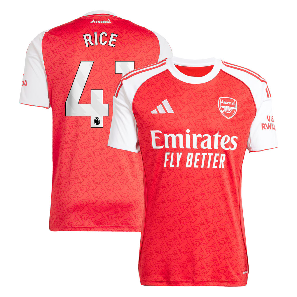 2025 Arsenal Home Shirt with Nameset