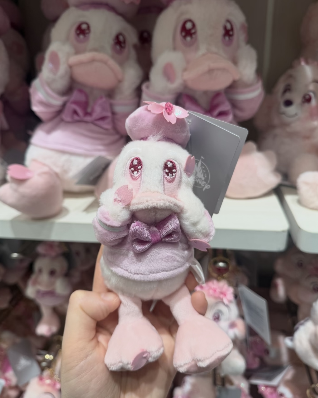 <官方正版>DISNEY 迪士尼 2026 春日櫻花系列 毛絨 玩偶 吊飾 共6款