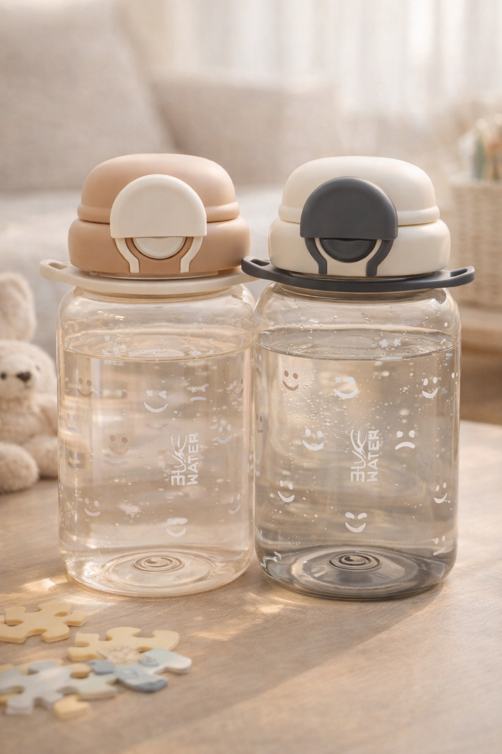 【MY WATER】跳跳Jump兒童水壺_700ml_棕