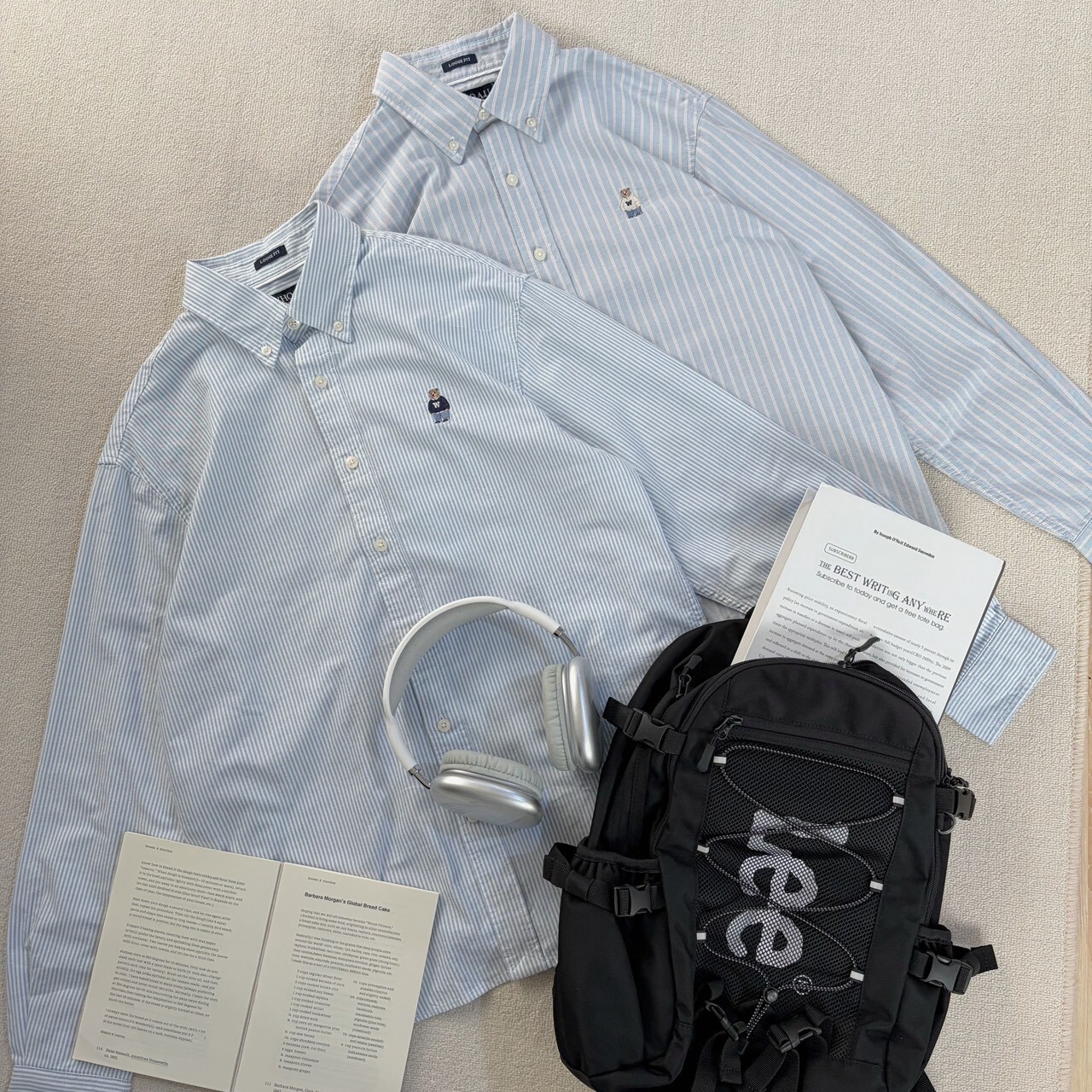 WHO.A.U 條紋襯衫