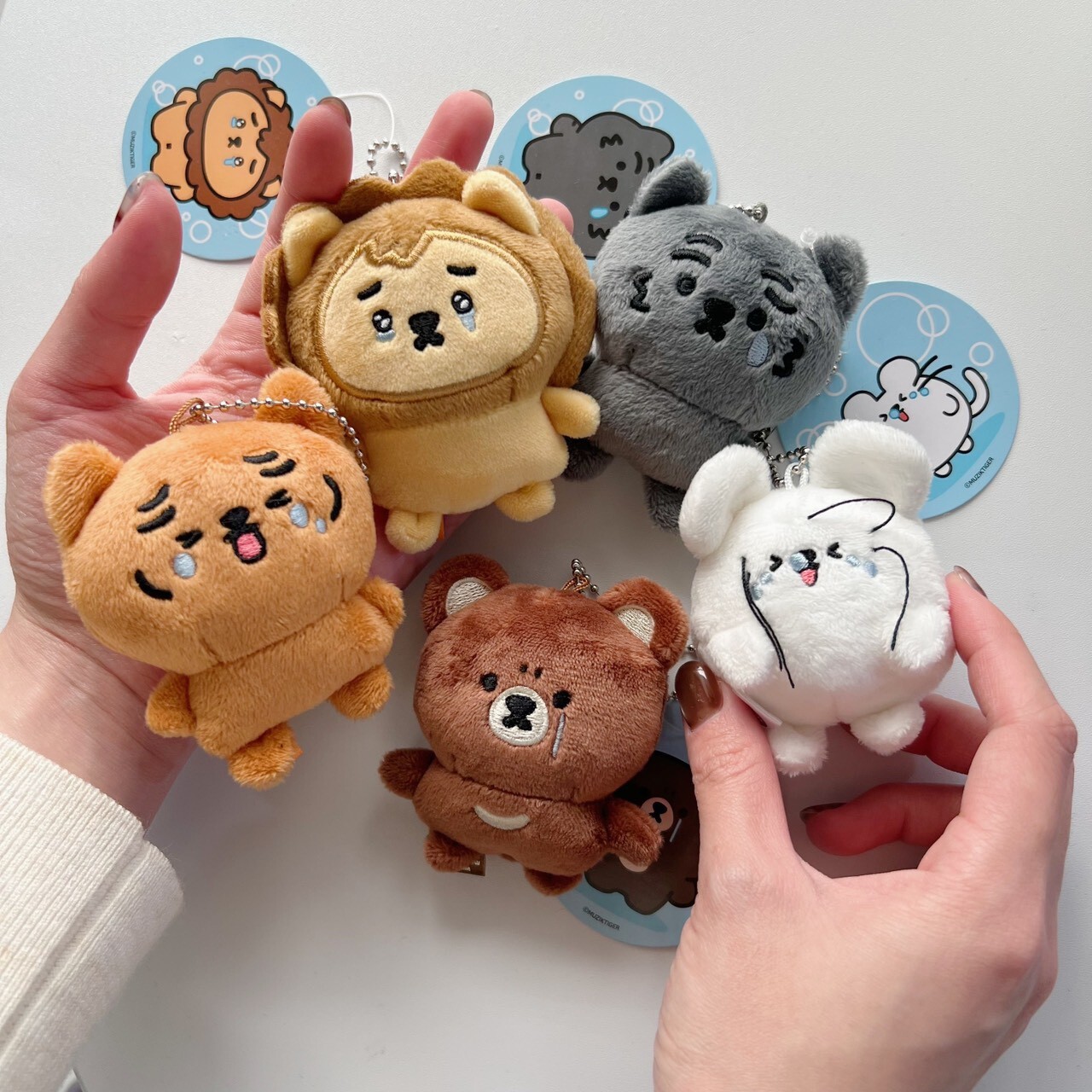 MUZIK TIGER 哭臉吊飾