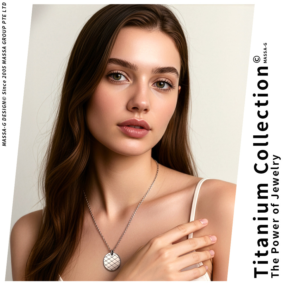 MASSA-G DECO系列【M.Class】金屬鍺錠純鈦羽鍊