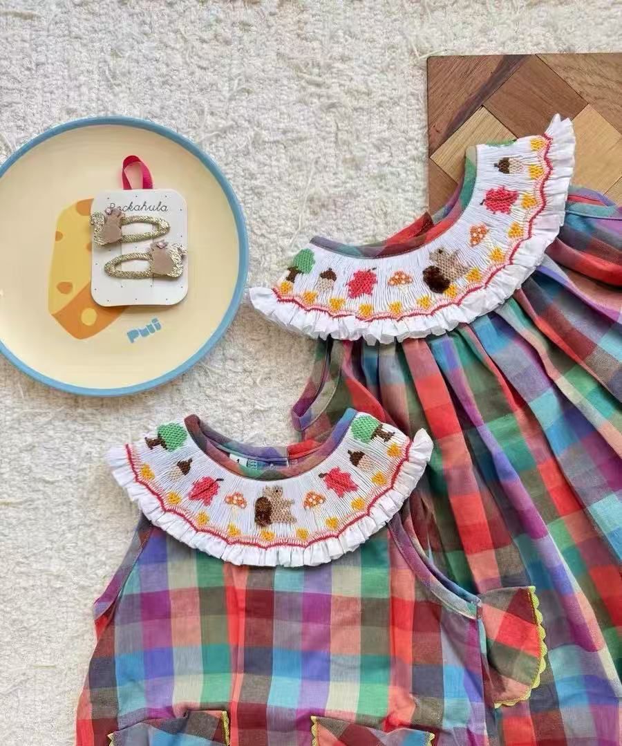 泰單 松鼠刺繡系列