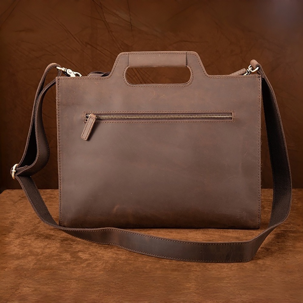 公事包 手提包 真皮包包 商務包 斜背包 男生包包 電腦包 復古包 通勤包 送男友 單肩包 牛皮包 大容量手提包 126
