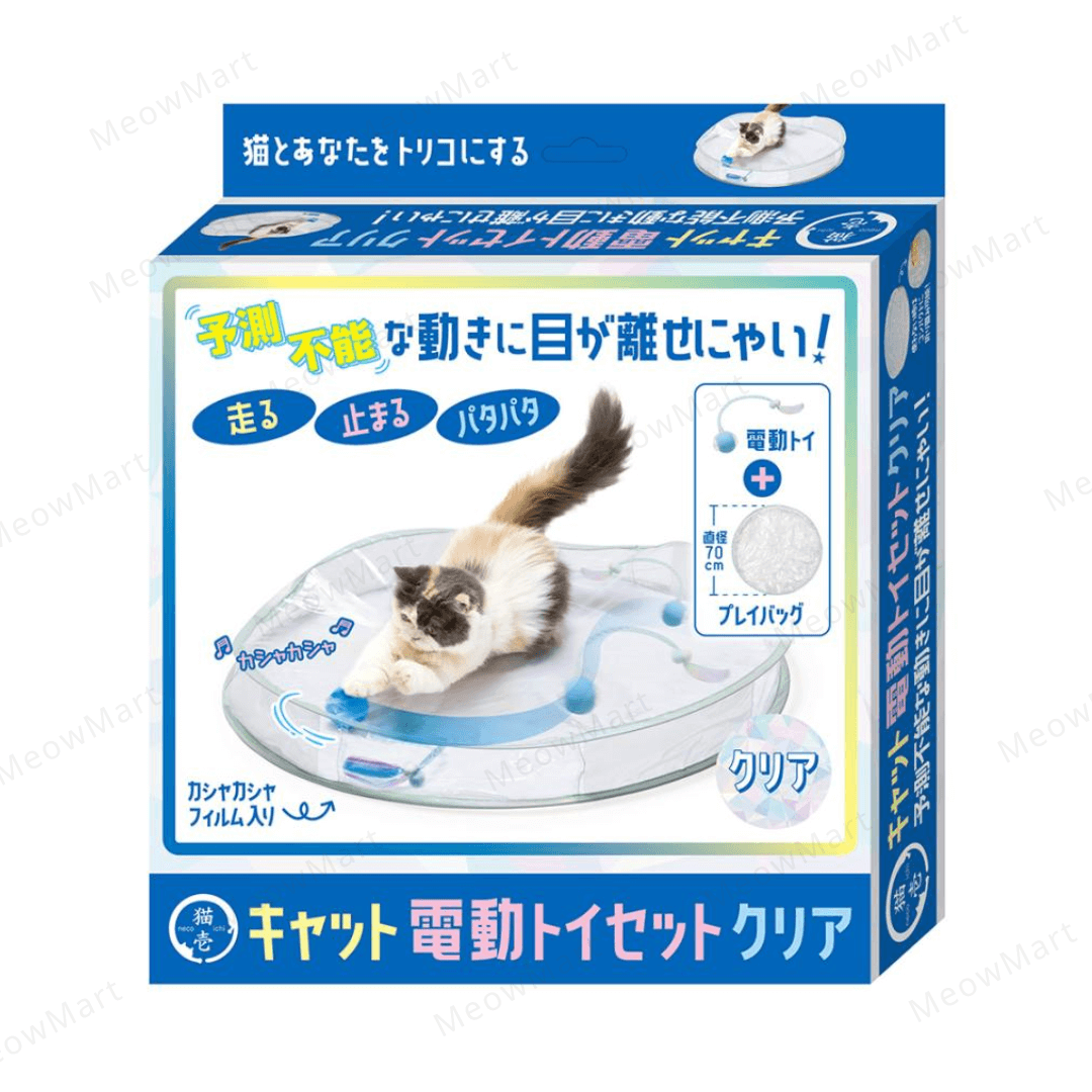 Necoichi 透明電動躲貓貓玩具