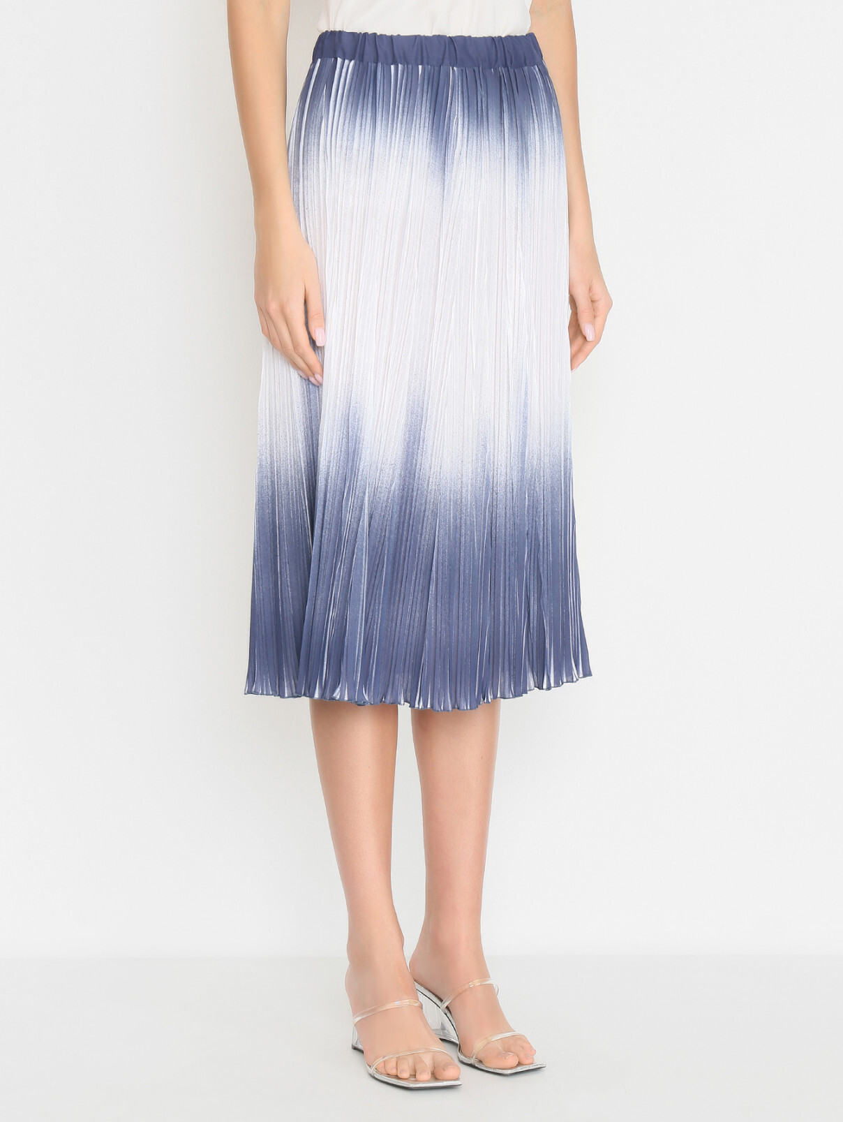 ERMANNO 暈染系褶裙