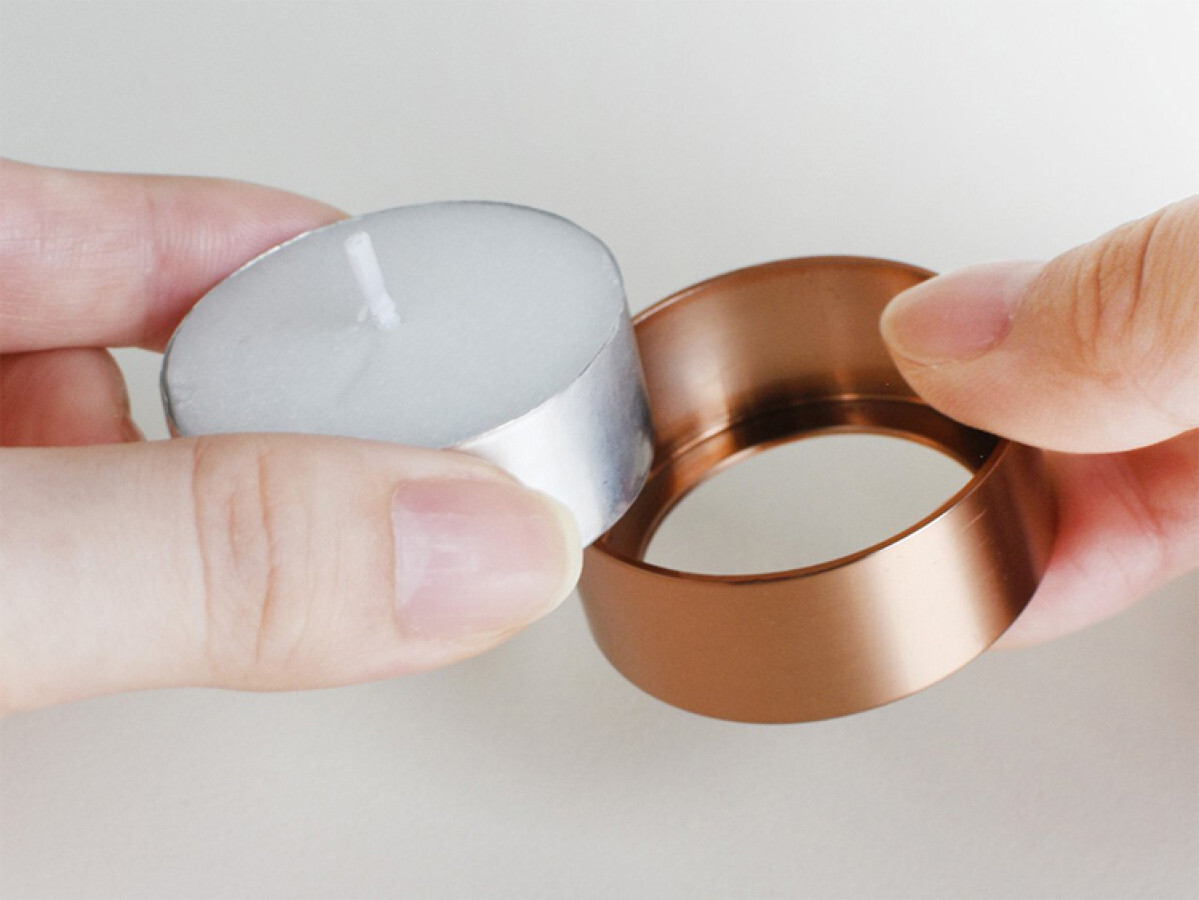 KINTO-AROMA OIL WARMER 古典擴香組，架子、盛裝精油的玻璃器品、蠟燭