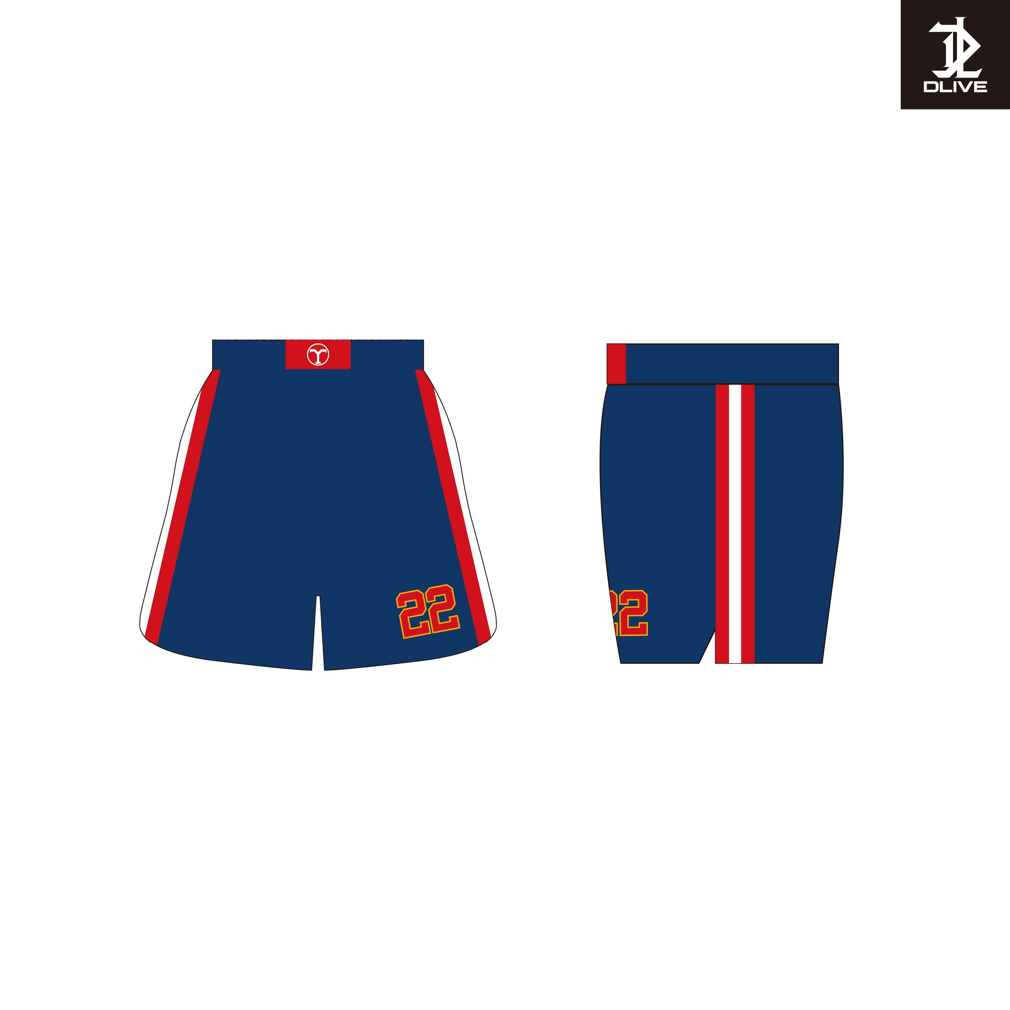 【DLIVE X 台元】球迷版球褲 (共2款)(預購款)