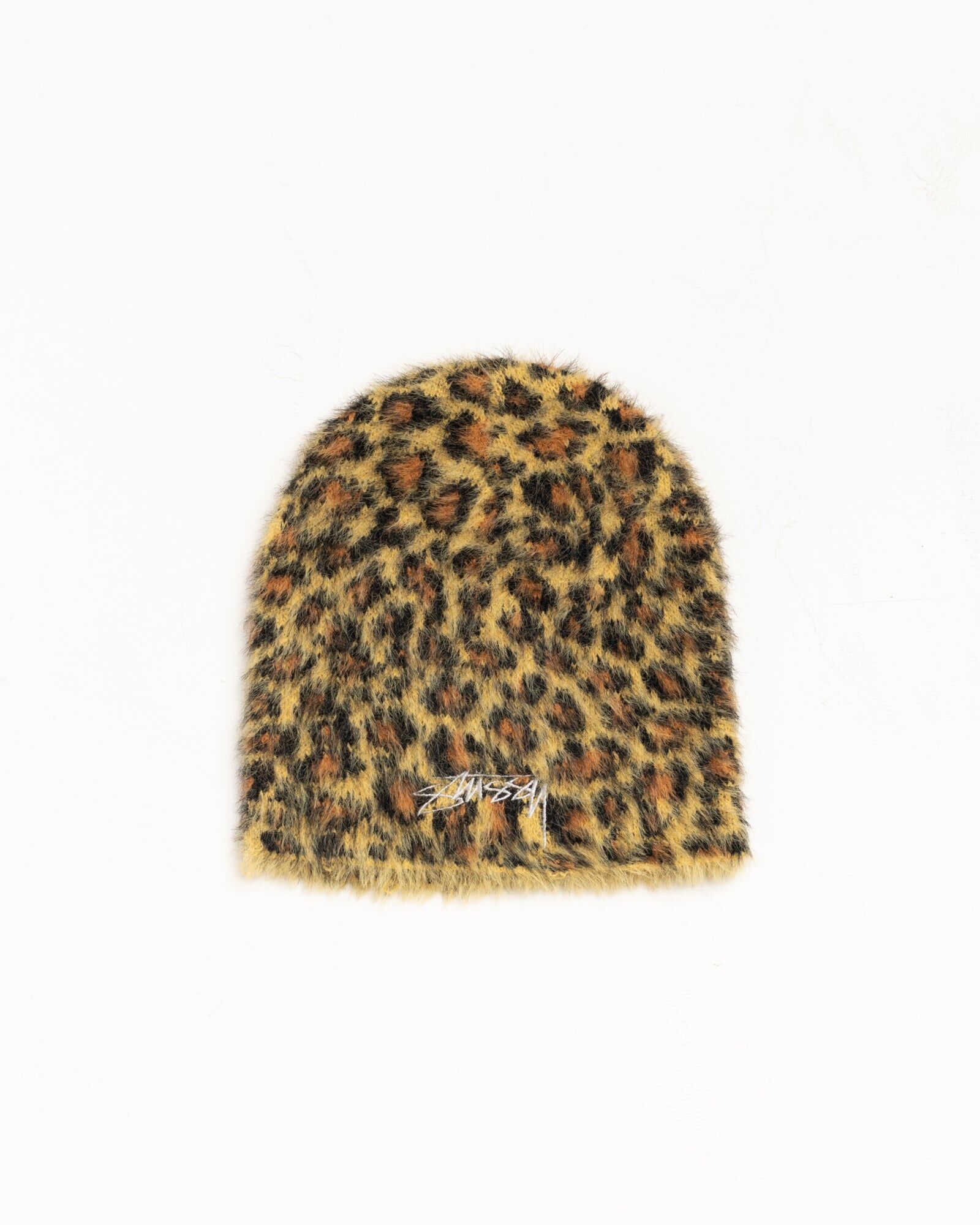 (預購) STUSSY 豹紋毛帽LEOPARD SKULLCAP