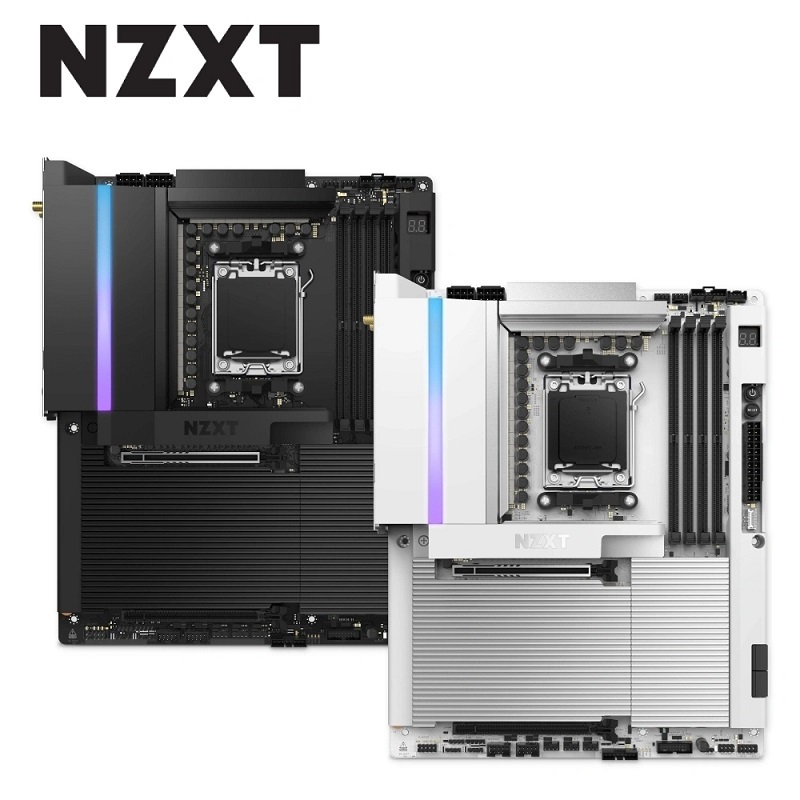 NZXT 恩傑 N9 X870E 主機板 黑色N9-X87XT-B1/白色N9-X87XT-W1