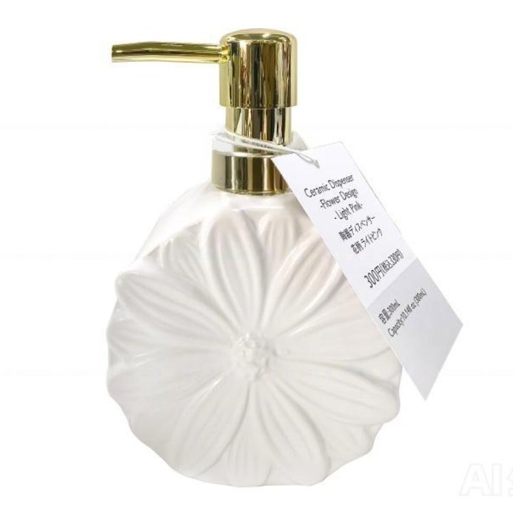 TP 陶瓷按壓瓶/白 300ml