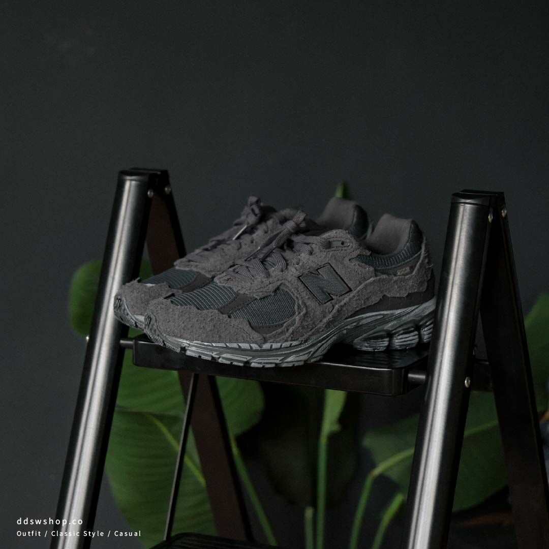"代購" New Balance 2002R "Black Phantom" 黑灰 破壞麂皮 M2002RDB