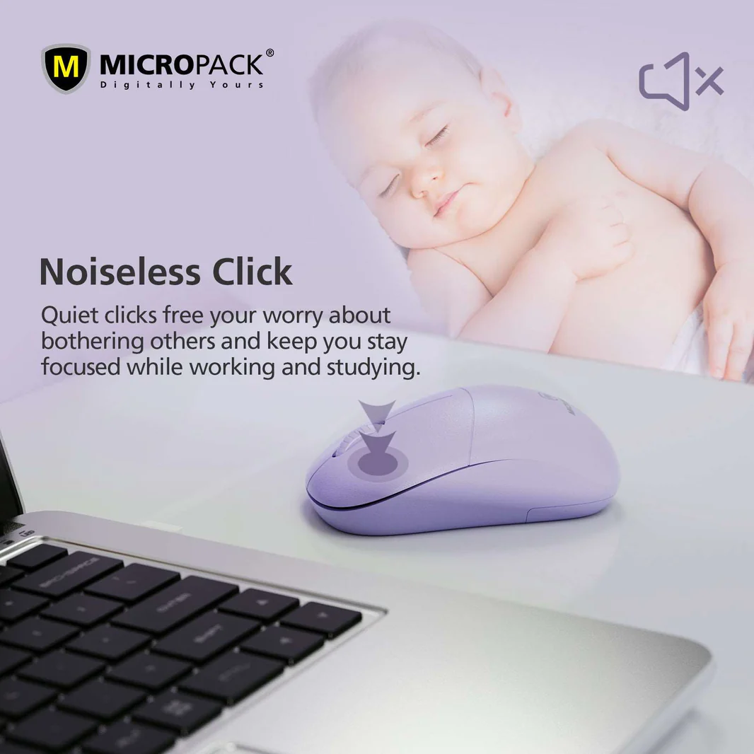 Micropack Speedy Mini 2 靜音無線滑鼠 MP-712W