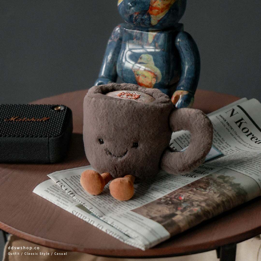 "英國代購" JELLYCAT 咖啡杯造型 毛絨玩具