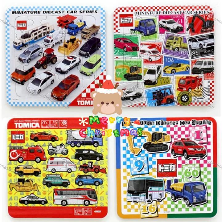 (現貨) 日本直送Tomica puzzle 拼圖 (1set有齊4組)