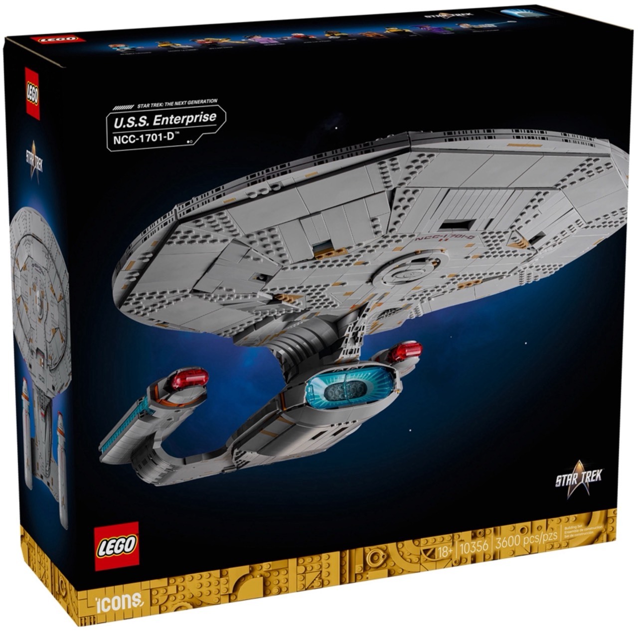 ぶきっちょ樣専用‼️ LEGO 10356 星際爭霸戰：聯邦星艦企業號Star Trek LEGO® Icons系列